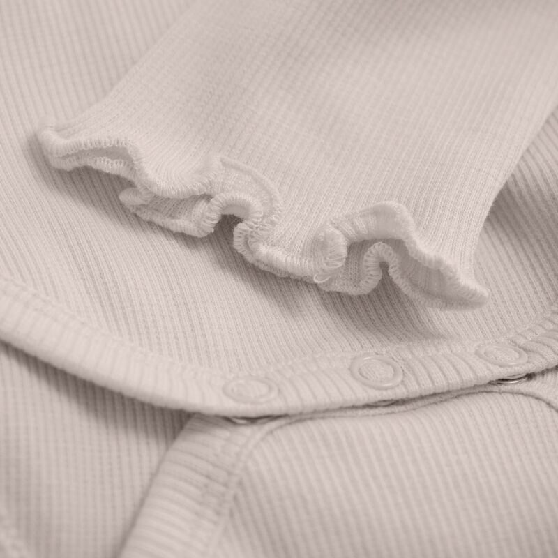 HUTTEliHUT Body LS Rib Sepia Rose - Billede 3