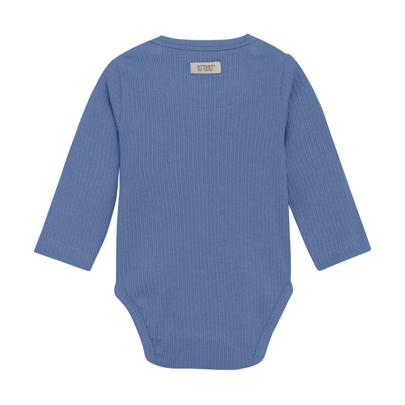 HUTTEliHUT Body LS Rib Quiet Harbor - Billede 2