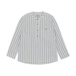 HUTTEliHUT Skjortebluse LS YD Stripe Quiet Harbor