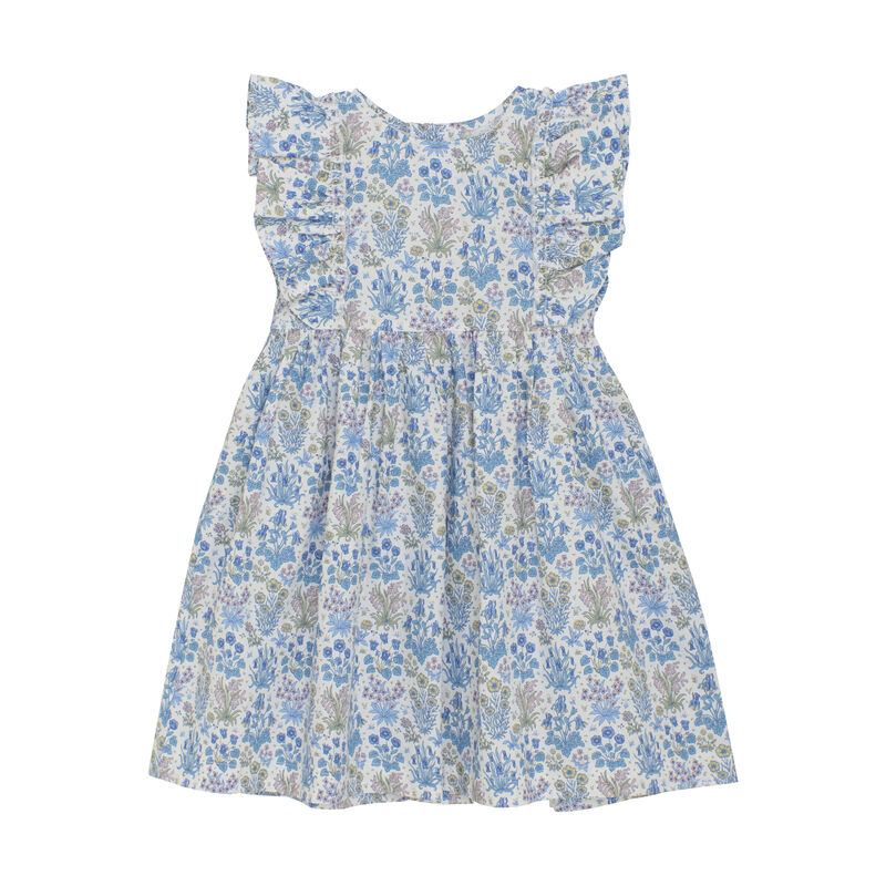 HUTTEliHUT Kjole SS Liberty Fabric Soft Chambray