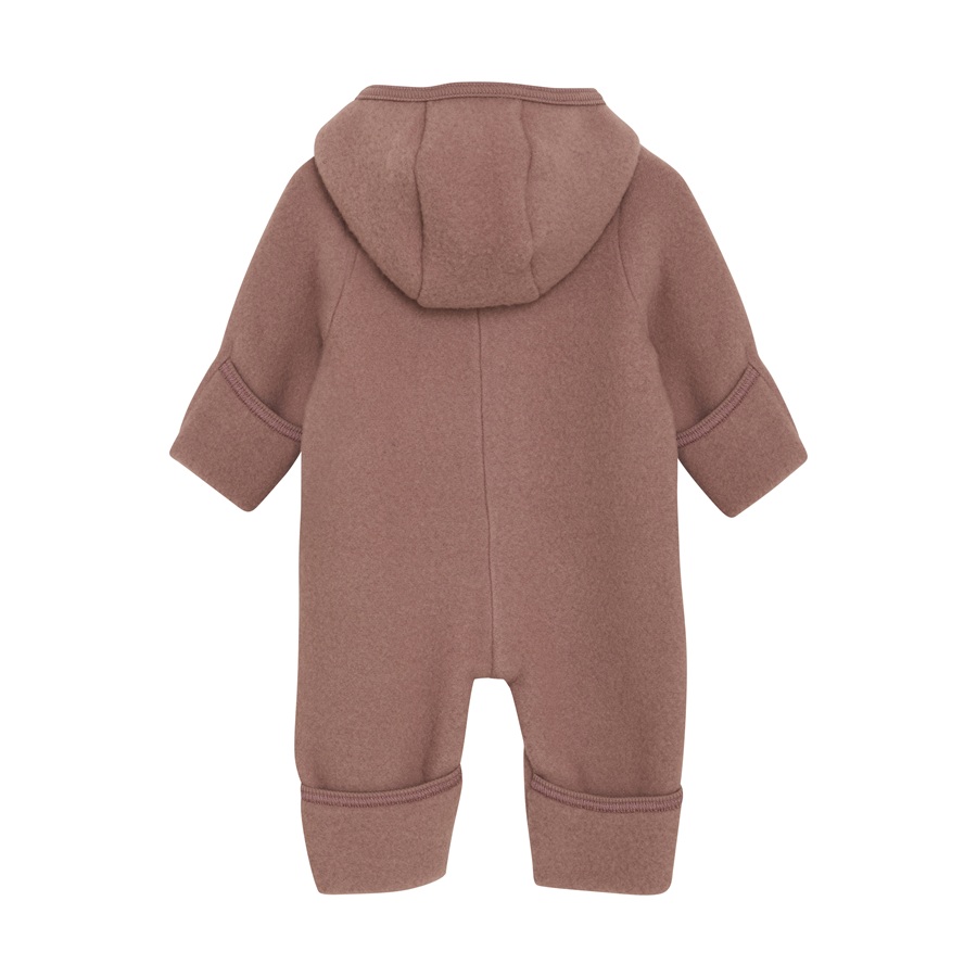 HUTTEliHUT køredragt Uld Fleece Pramsuit Burlwood - Billede 2