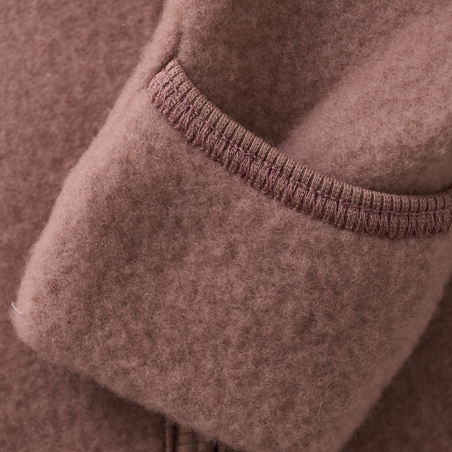 HUTTEliHUT køredragt Uld Fleece Pramsuit Burlwood - Billede 3
