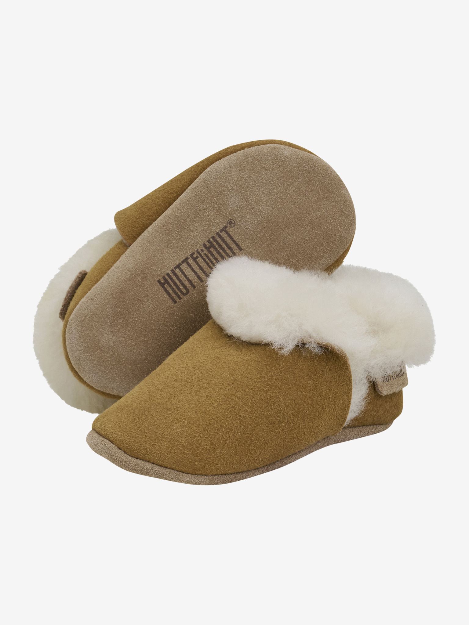 HUTTEliHUT Slippers Teddy Dull Gold - Billede 3
