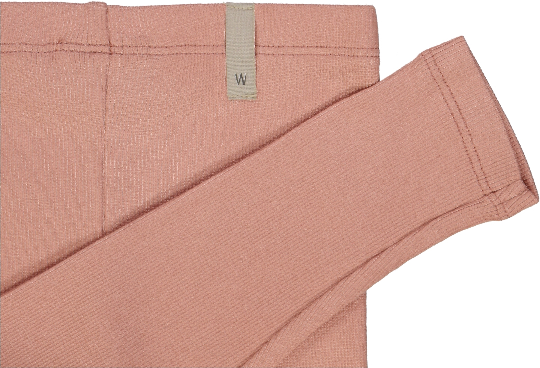 Wheat Leggins Baby Rib Cameo Brown - Billede 3