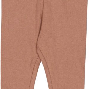 Wheat Leggins Baby Rib Vintage Rose