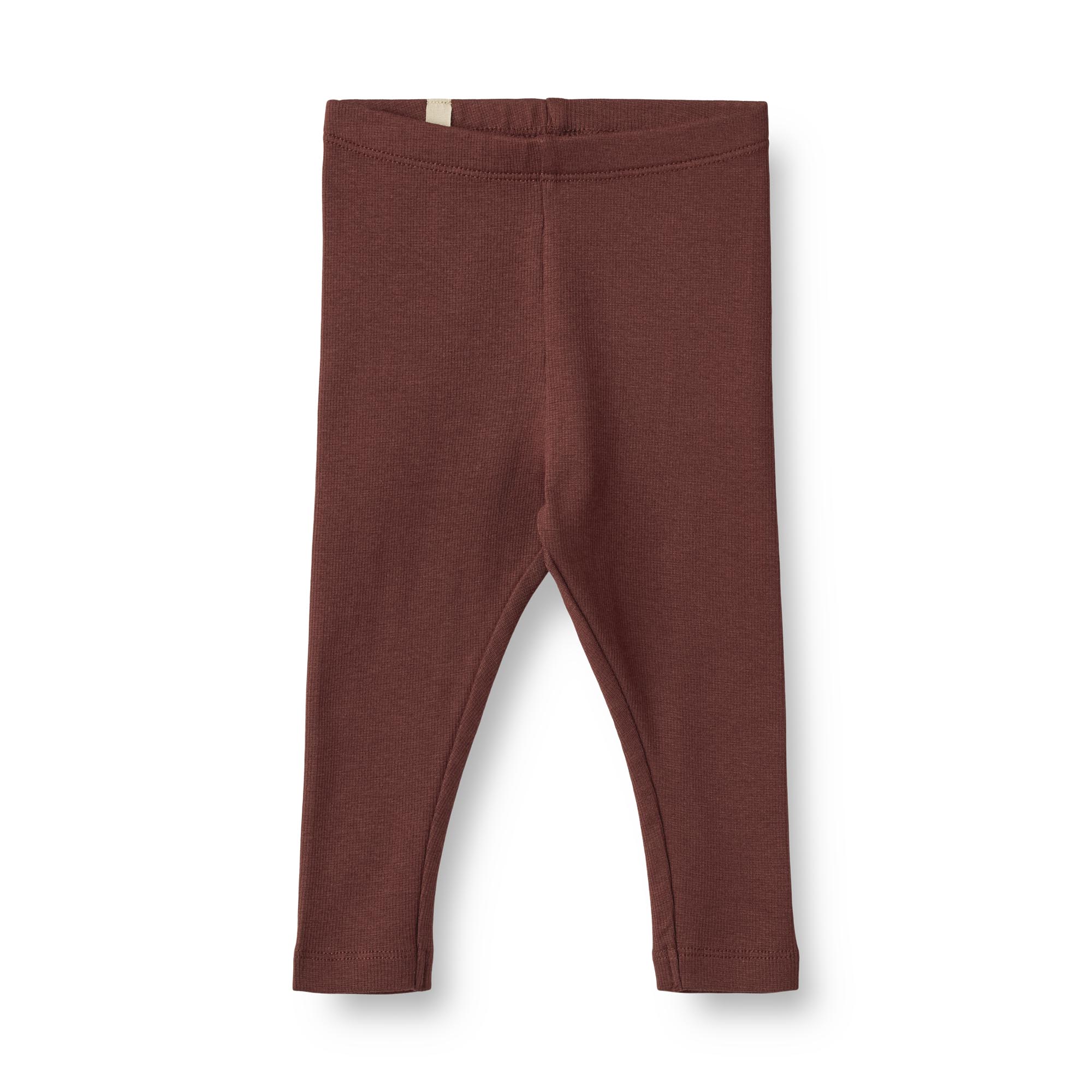 Wheat Leggins Baby Rib Maddy Aubergine