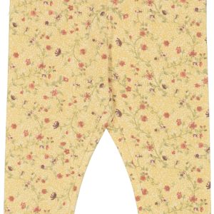 Wheat Leggins Baby Jersey Clam Flower Vine