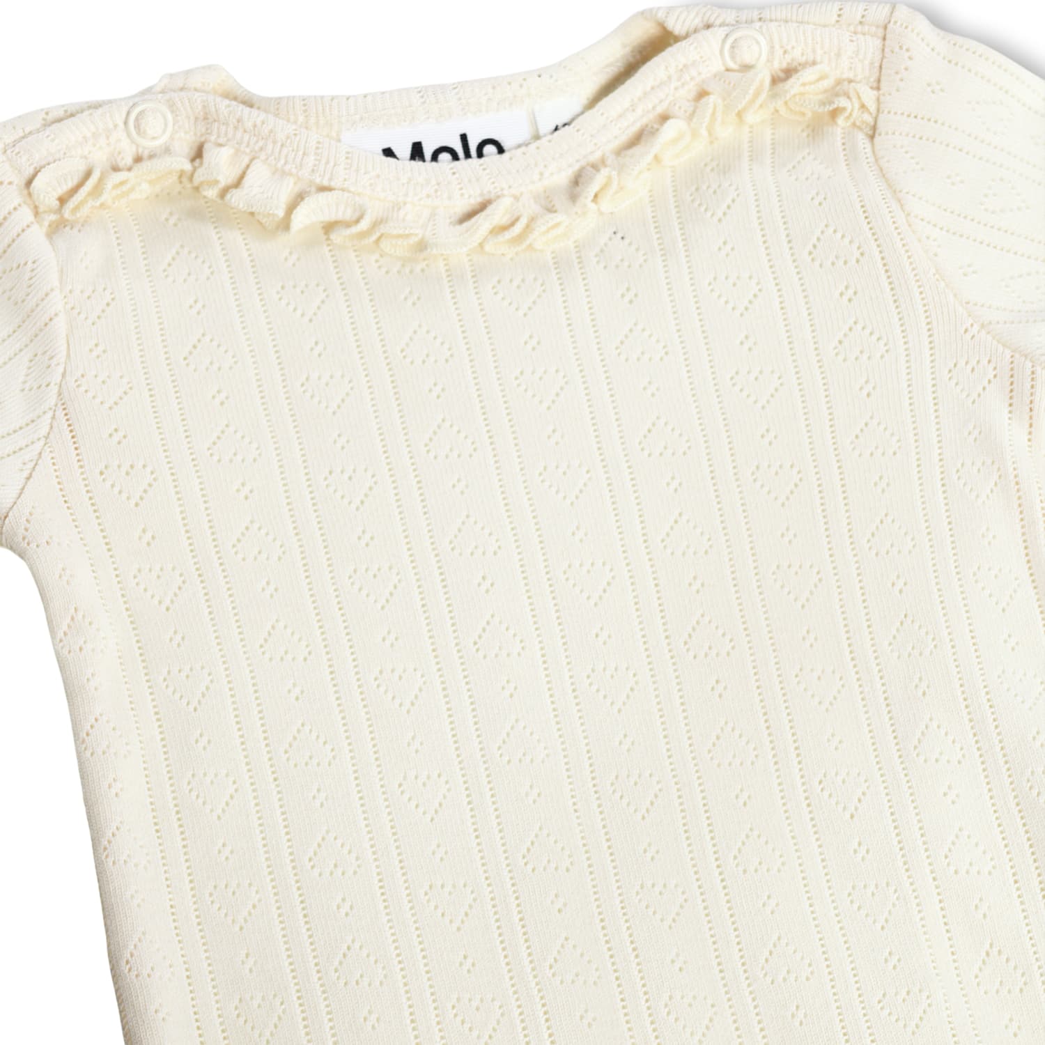 Molo Body LS Foss Pearled Ivory - Billede 3