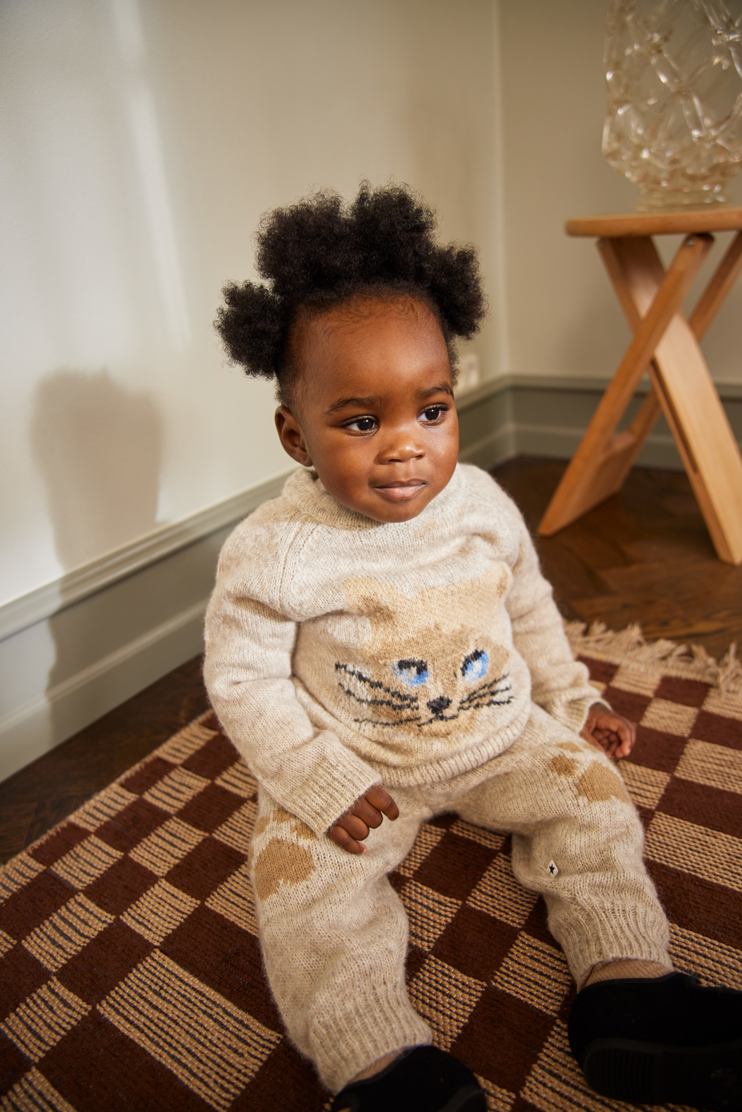Molo Sweatshirt LS Strik Gilby Kitten Knit - Billede 3