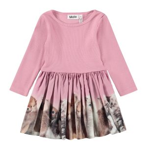 Molo Kjole LS Candi Fluffiness