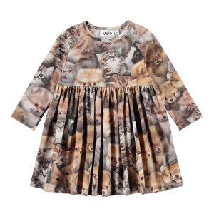 Molo Kjole LS Charmaine Fuzzy Fluffy