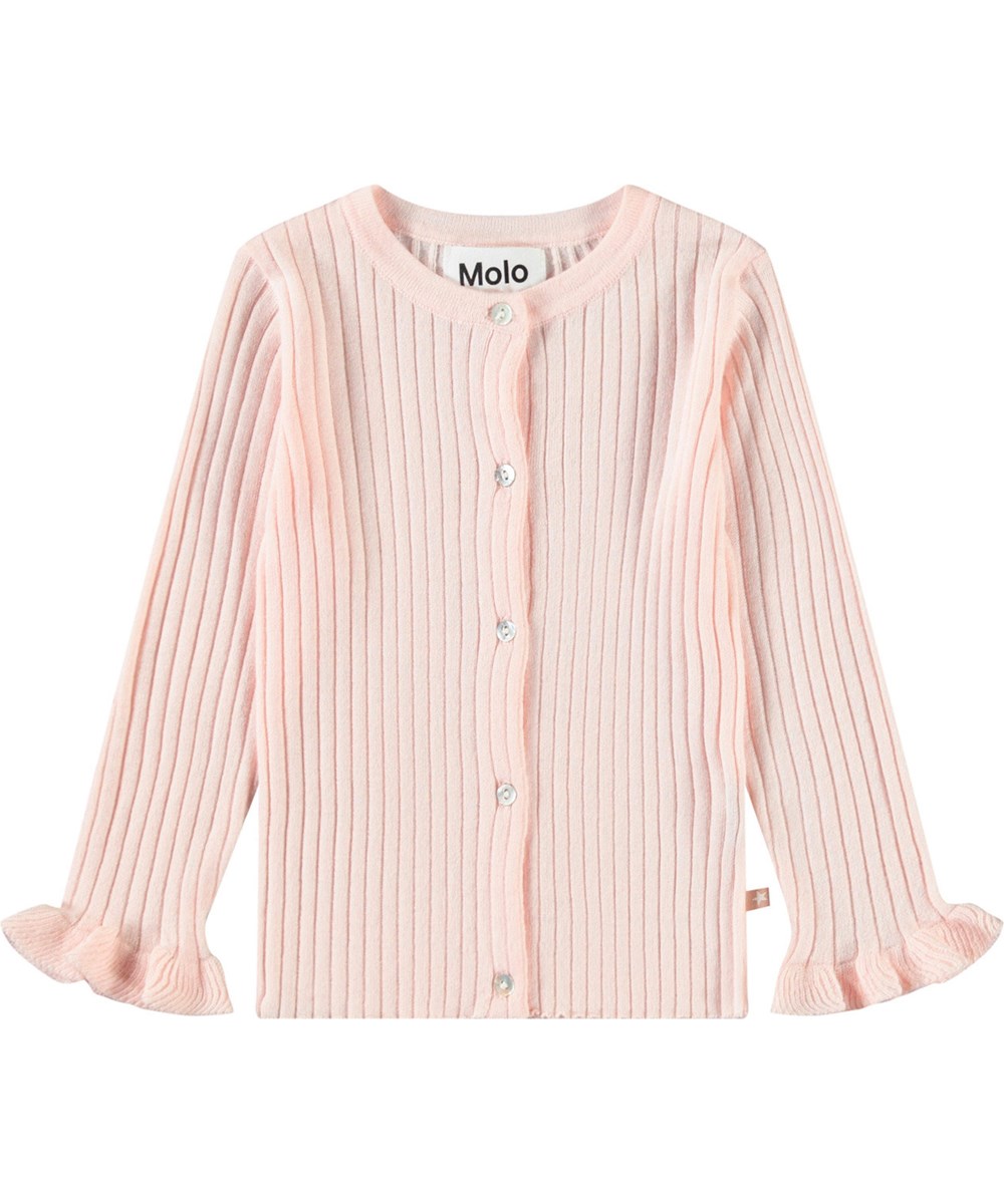 Molo Cardigan LS Strik Gavi Charlotte Pink