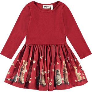 Molo Kjole LS Candi Velvety Kittens