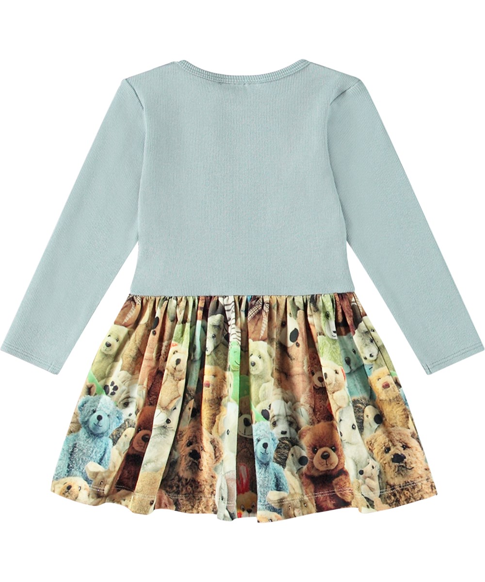 Molo Kjole LS Carel Teddy Friends - Billede 2