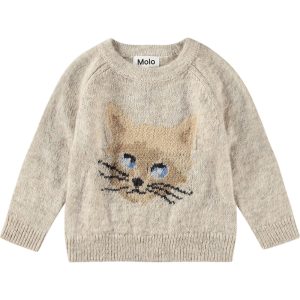Molo Sweatshirt LS Strik Gilby Kitten Knit