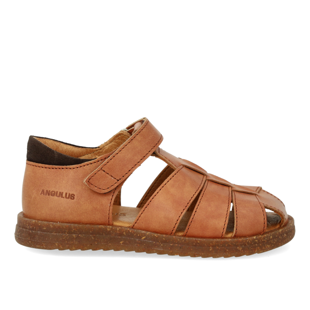 Angulus Sandal Med Velcrolukning Tan - Billede 5
