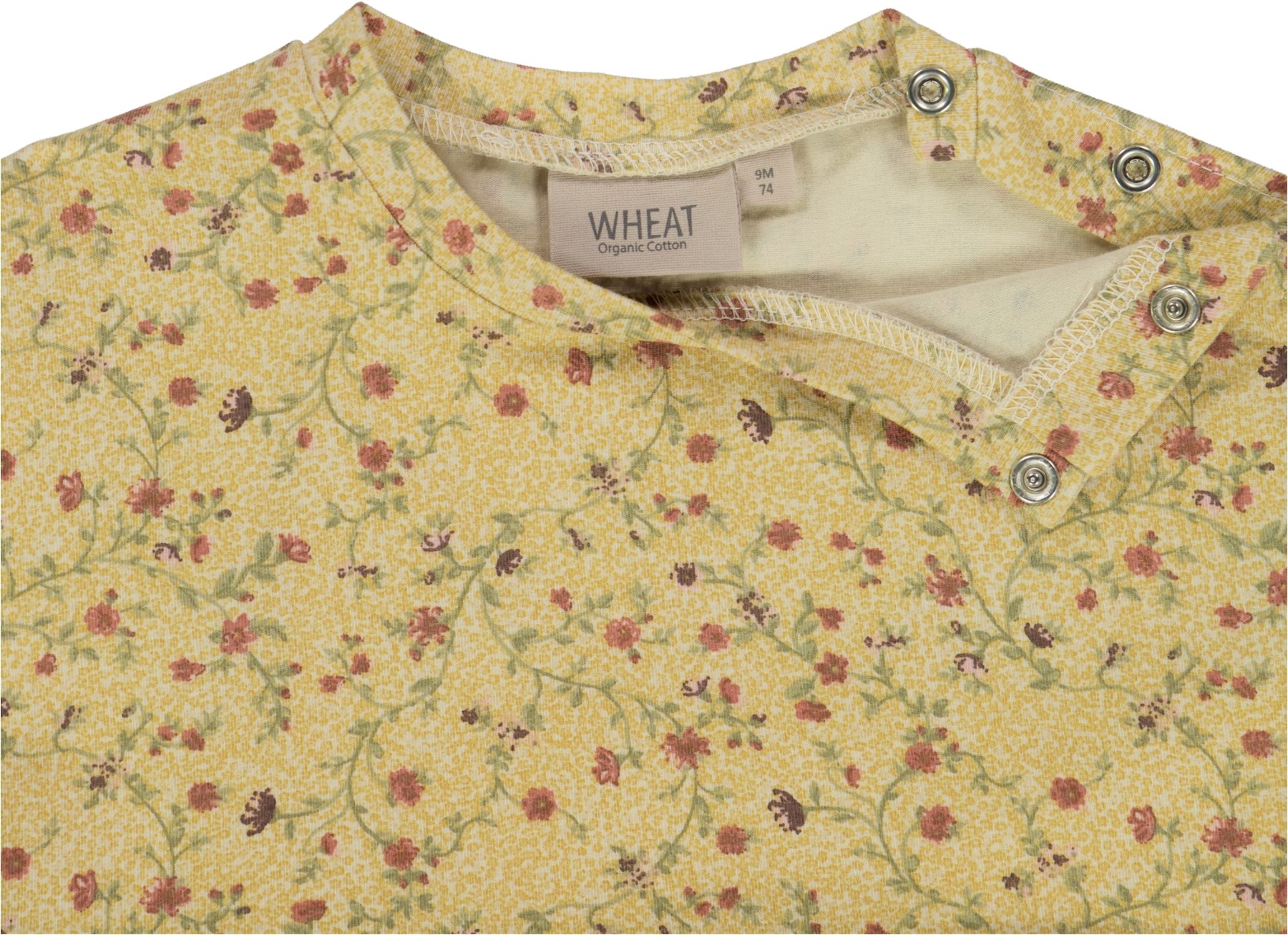 Wheat Kjole Baby Jersey Emilie Clam Flower Vine - Billede 2
