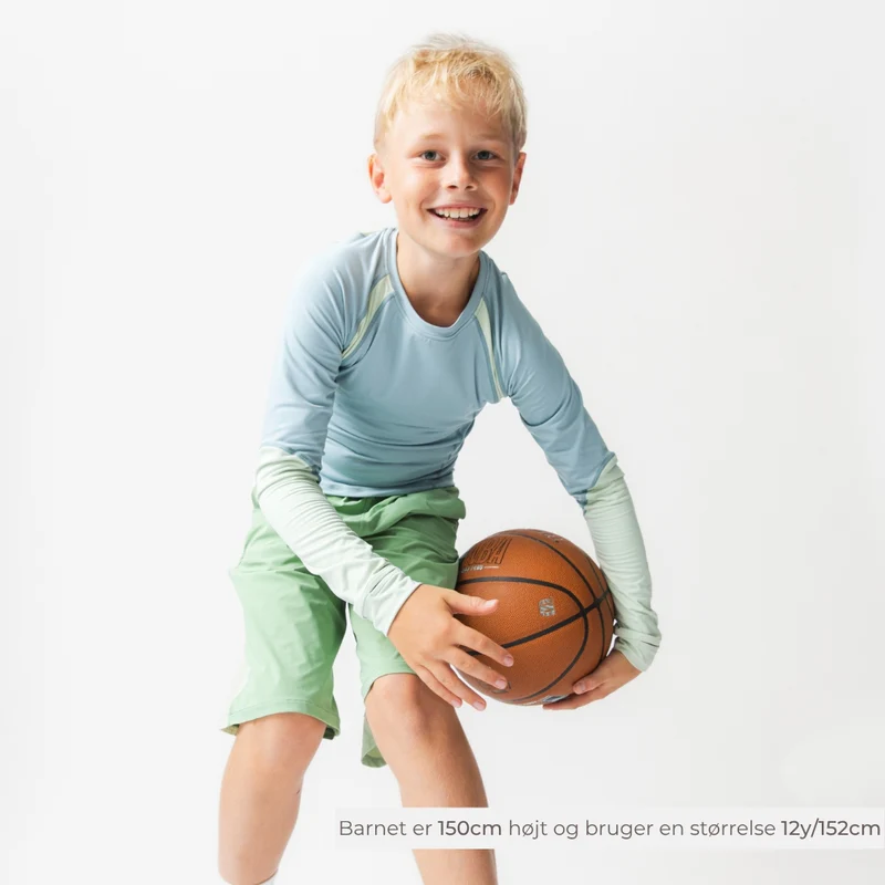 Mini A Ture Shorts Kids MatMano GRS Basil Green - Billede 2