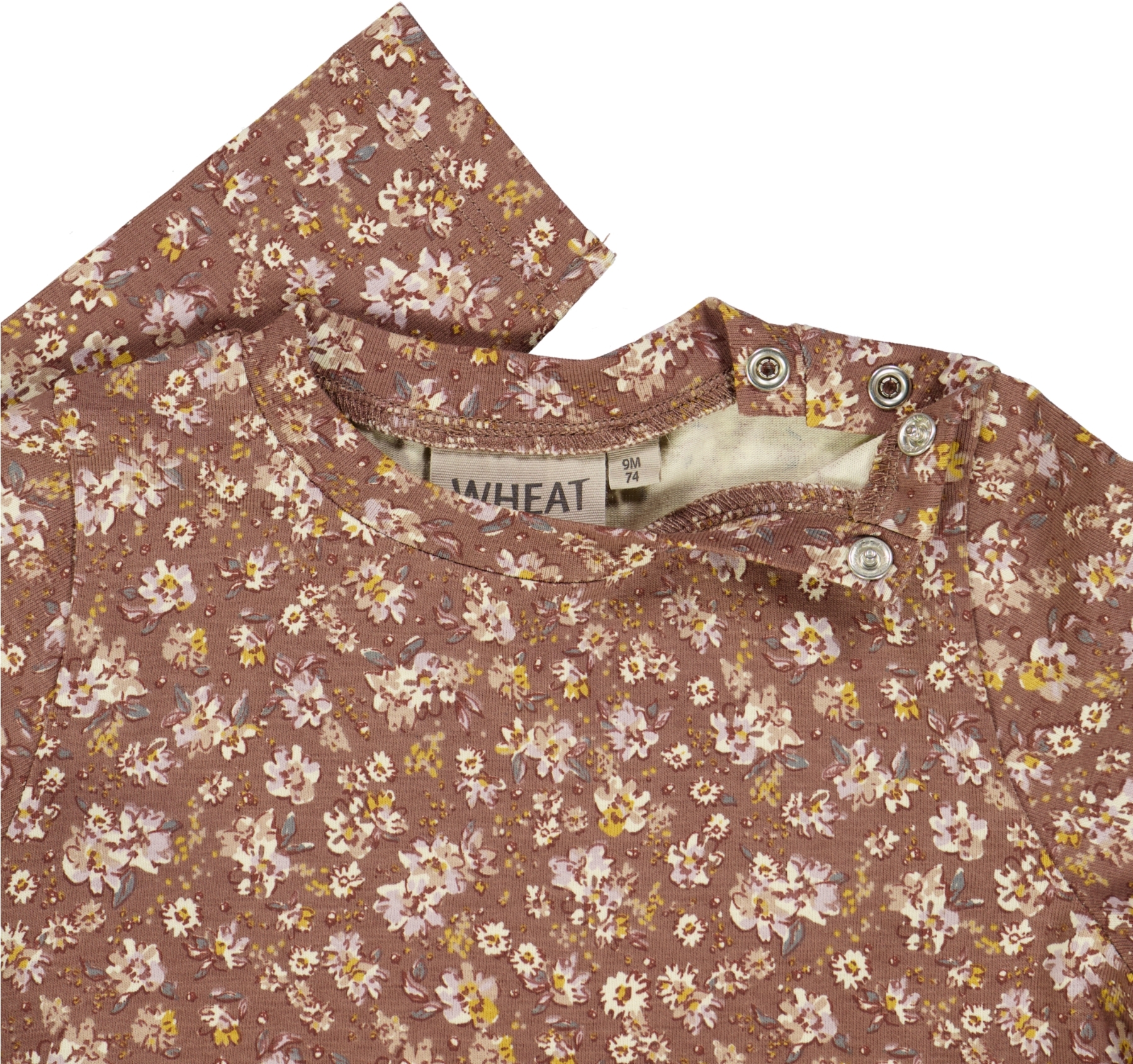 Wheat Kjole Baby Jersey Sessa Vintage Rose Flowers - Billede 2