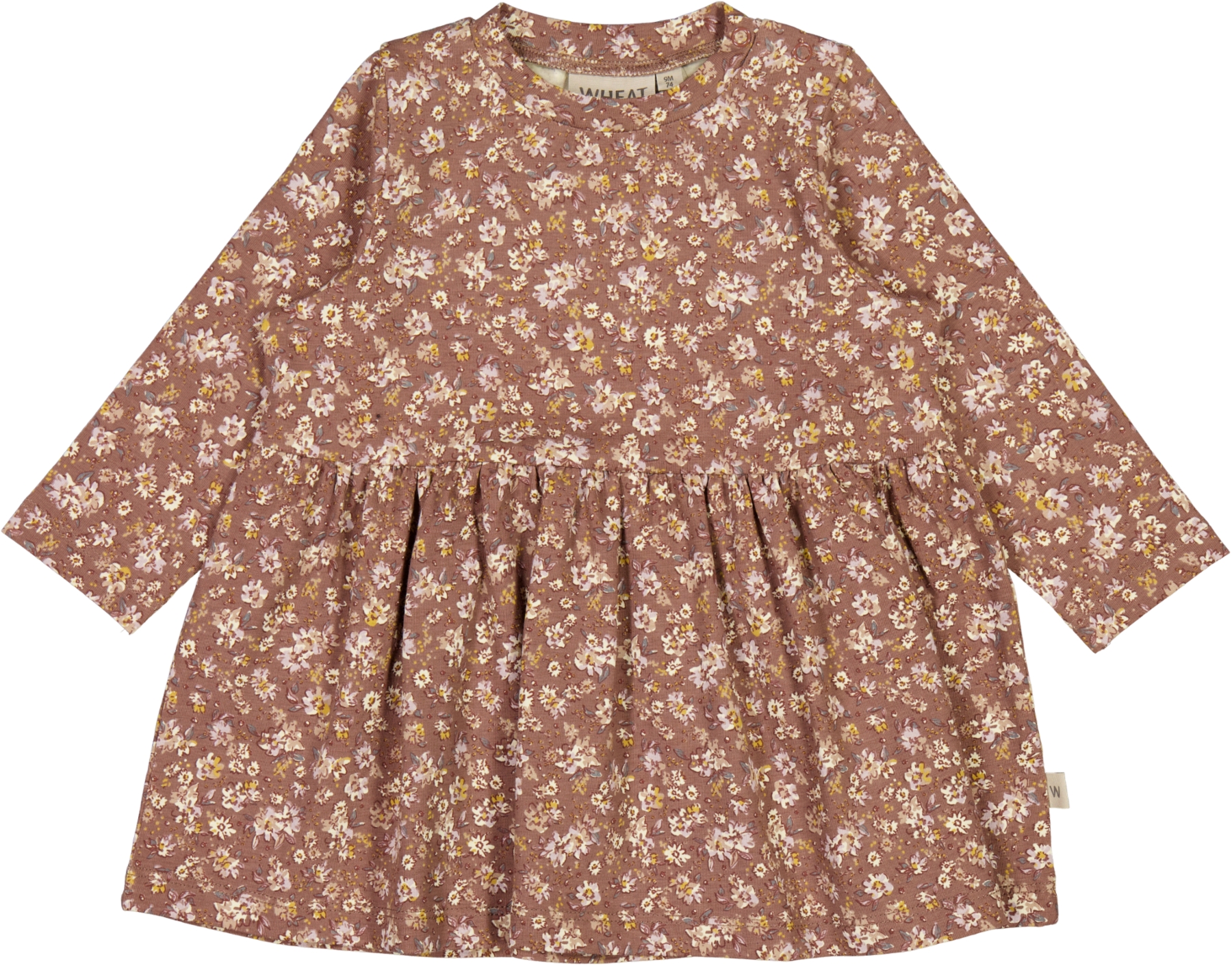 Wheat Kjole Baby Jersey Sessa Vintage Rose Flowers