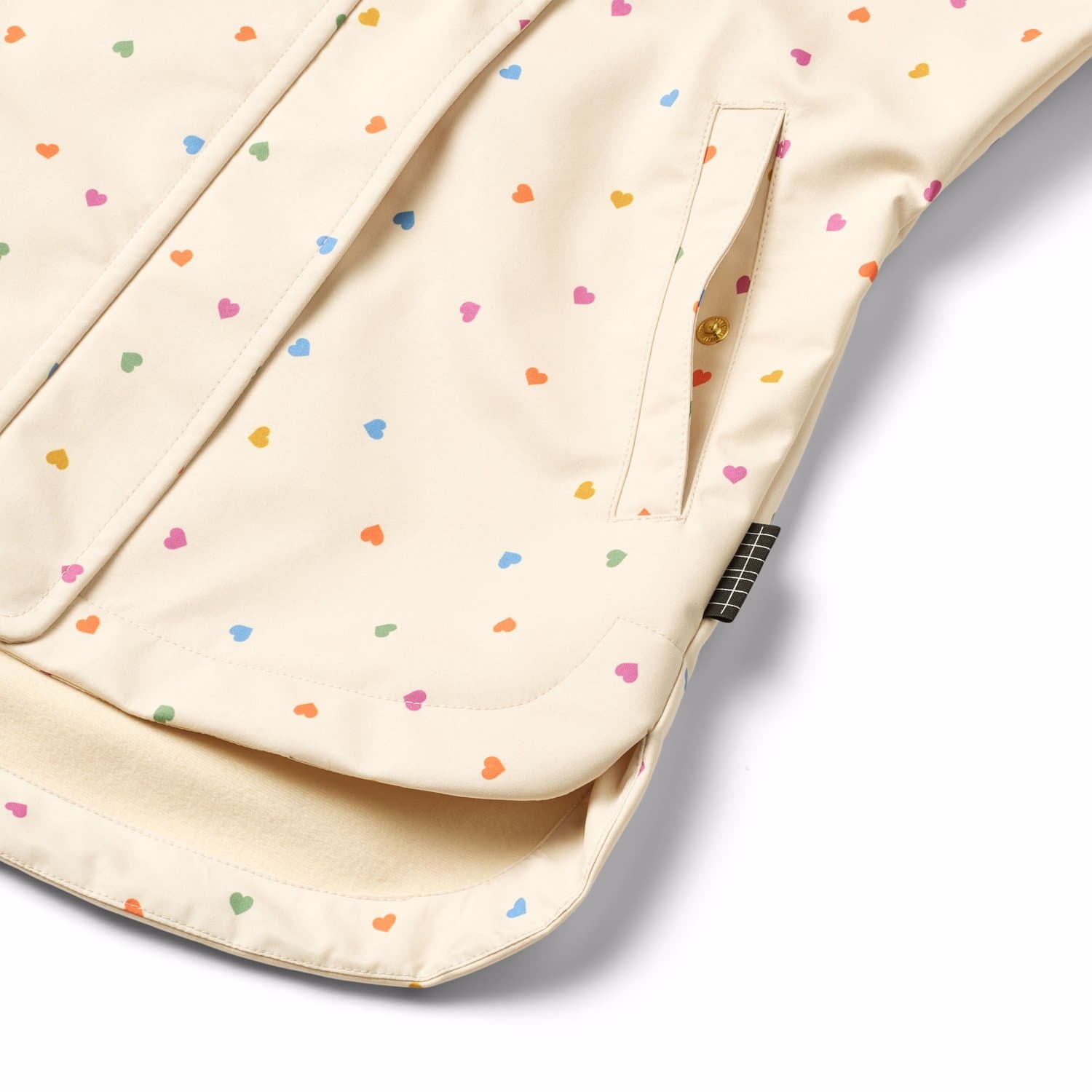 Molo Softshell Jakke Hillary Confetti_Rainbow - Billede 4