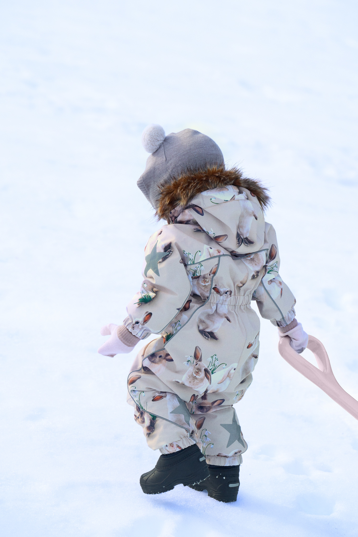 Molo Flyverdragt Pyxis Fur Winter Rabbits - Billede 8