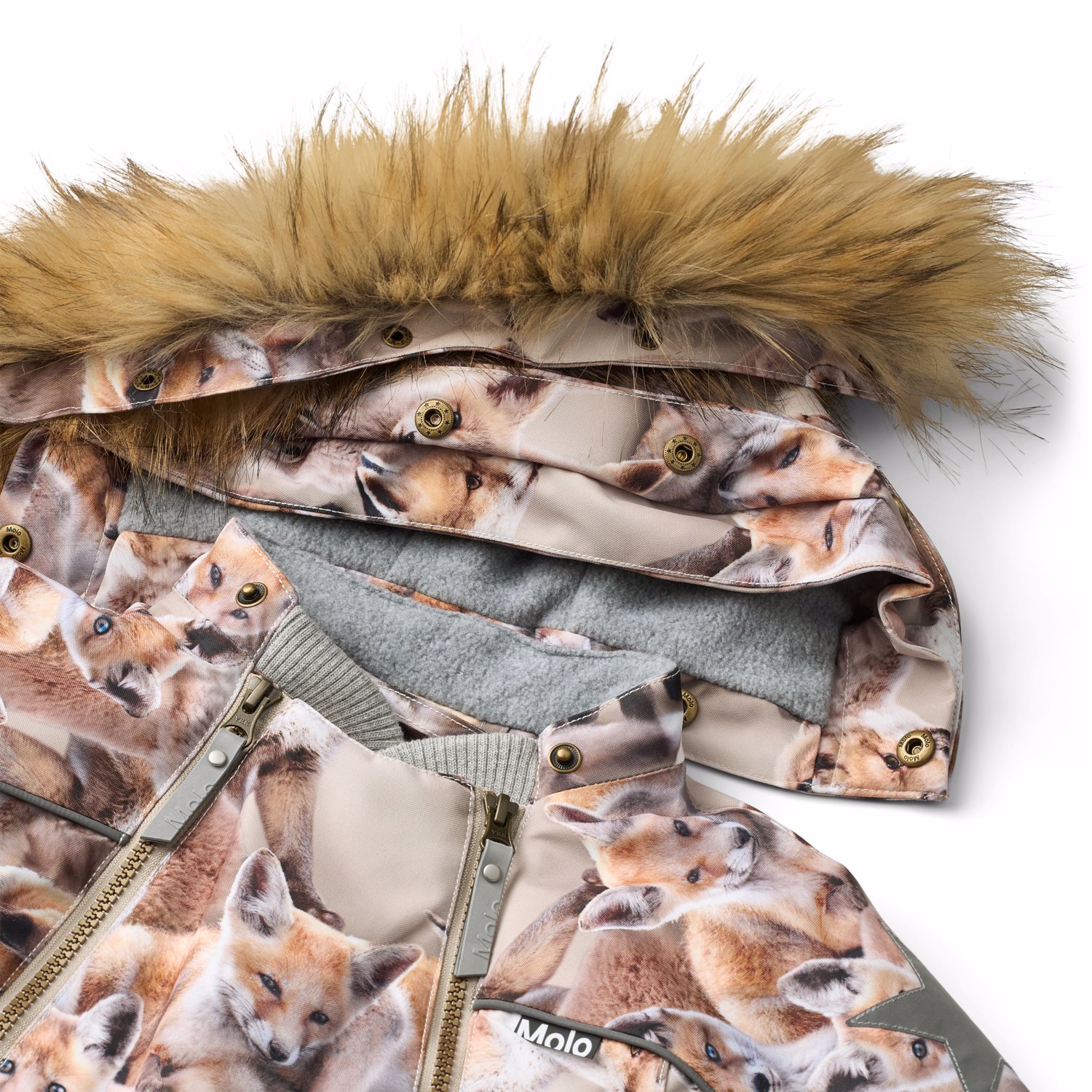 Molo Flyverdragt Pyxis Fur Playing Foxes - Billede 4