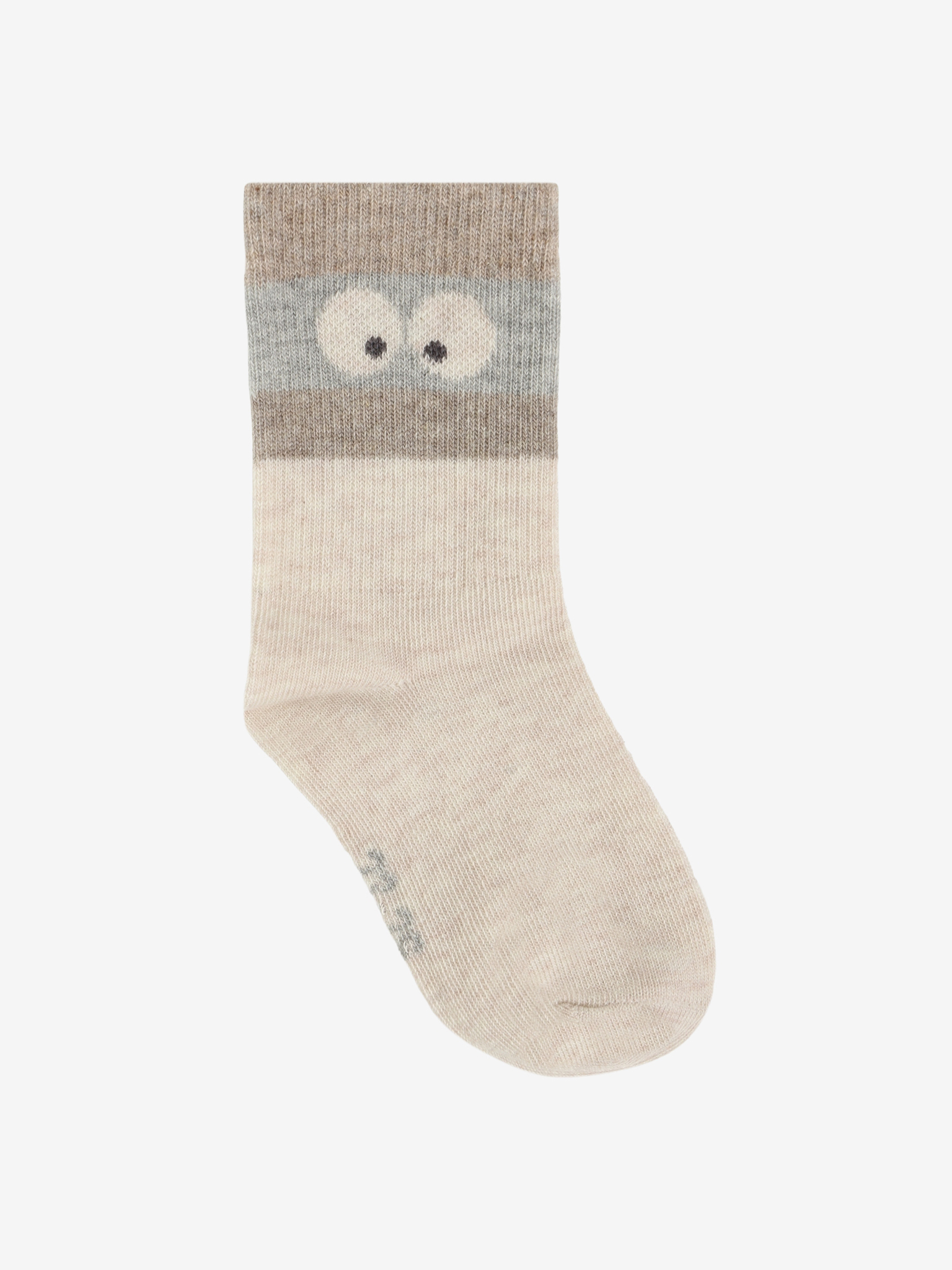 Minymo Sokker 5-pak med mønstre Light Grey Melange - Billede 3