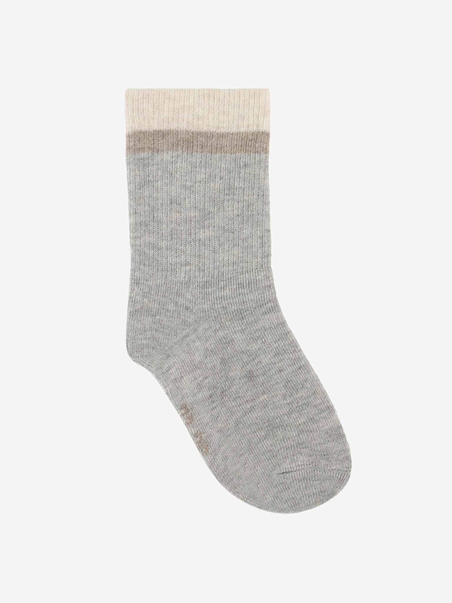 Minymo Sokker 5-pak med mønstre Light Grey Melange - Billede 5