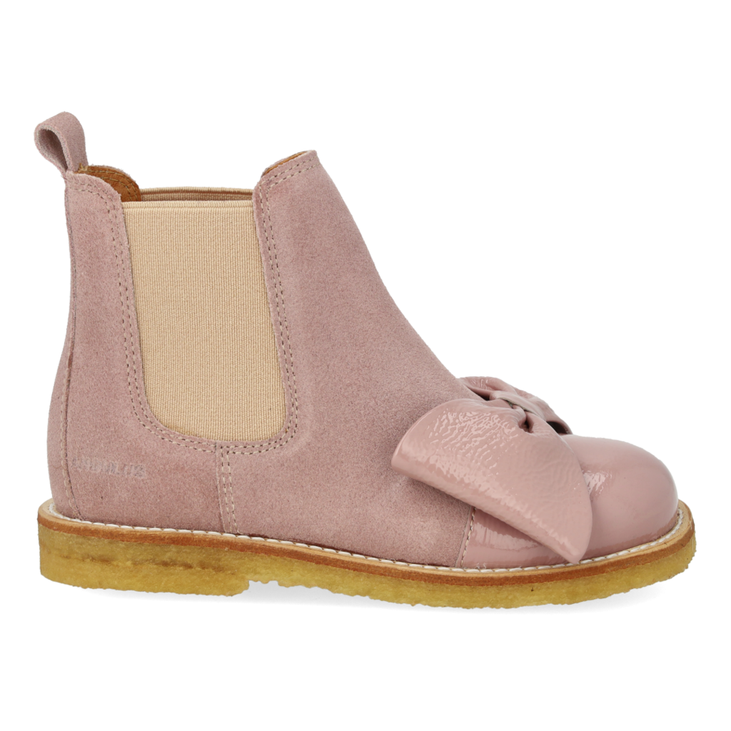 Angulus Chelsea Støvle m. sløjfe Faded Rose - Billede 4