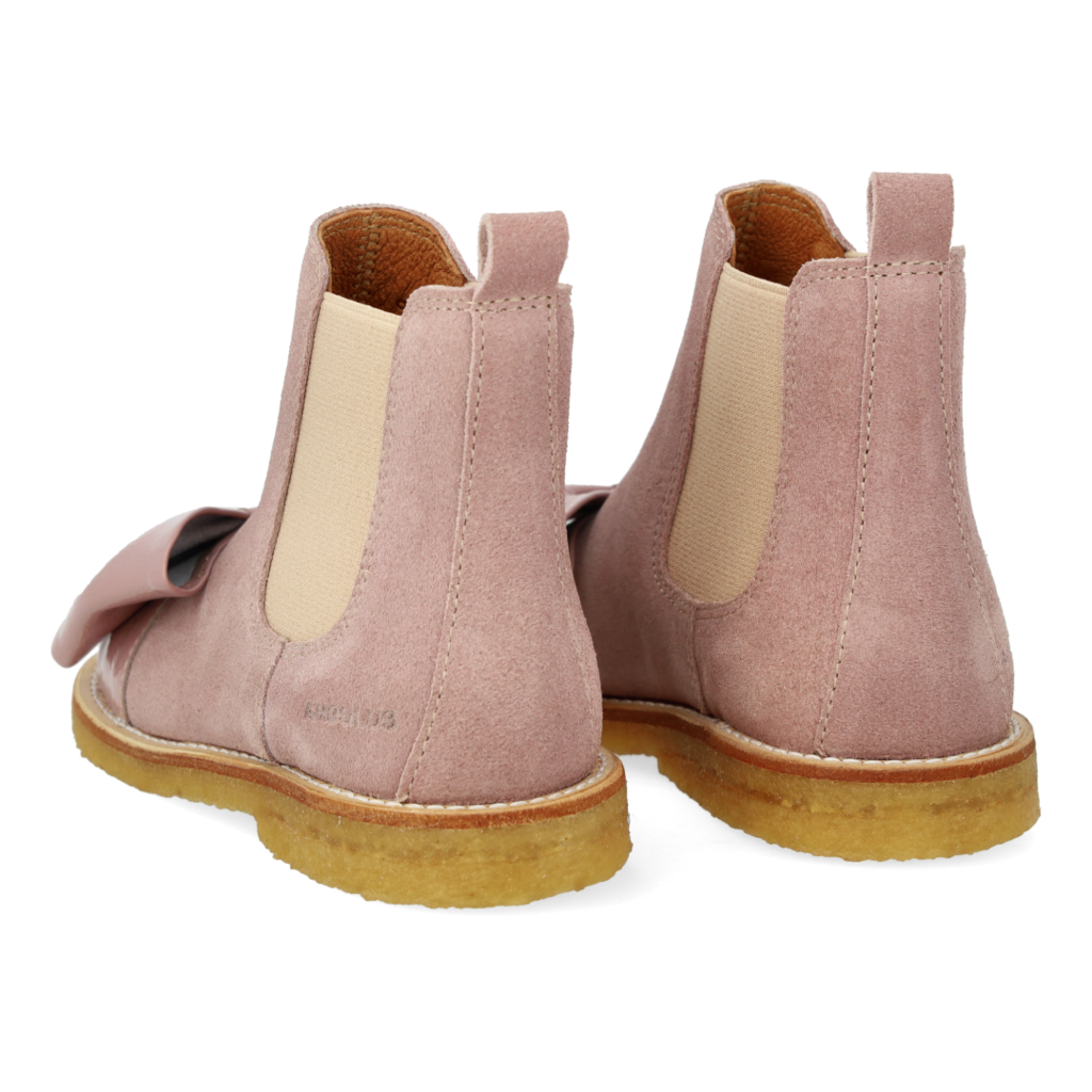 Angulus Chelsea Støvle m. sløjfe Faded Rose - Billede 6