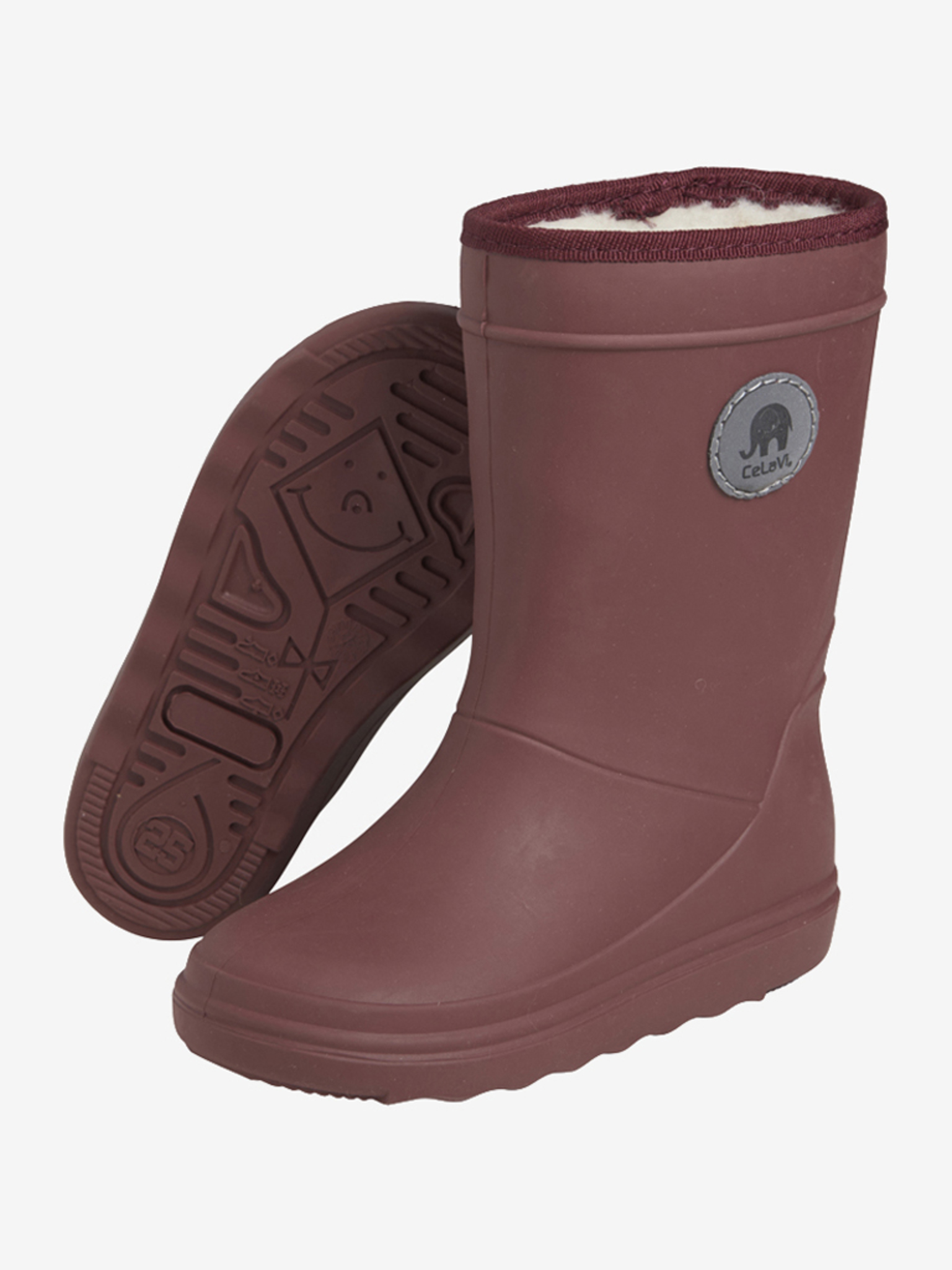 CeLaVi Termo Gummistøvler Rose Brown - Billede 3