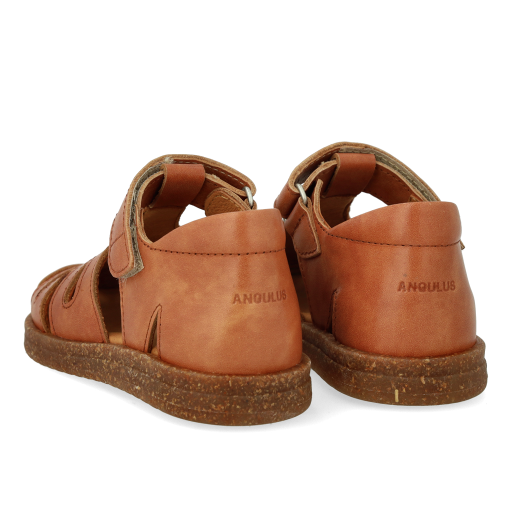 Angulus Sandal med Glitterhjerte Tan - Billede 4