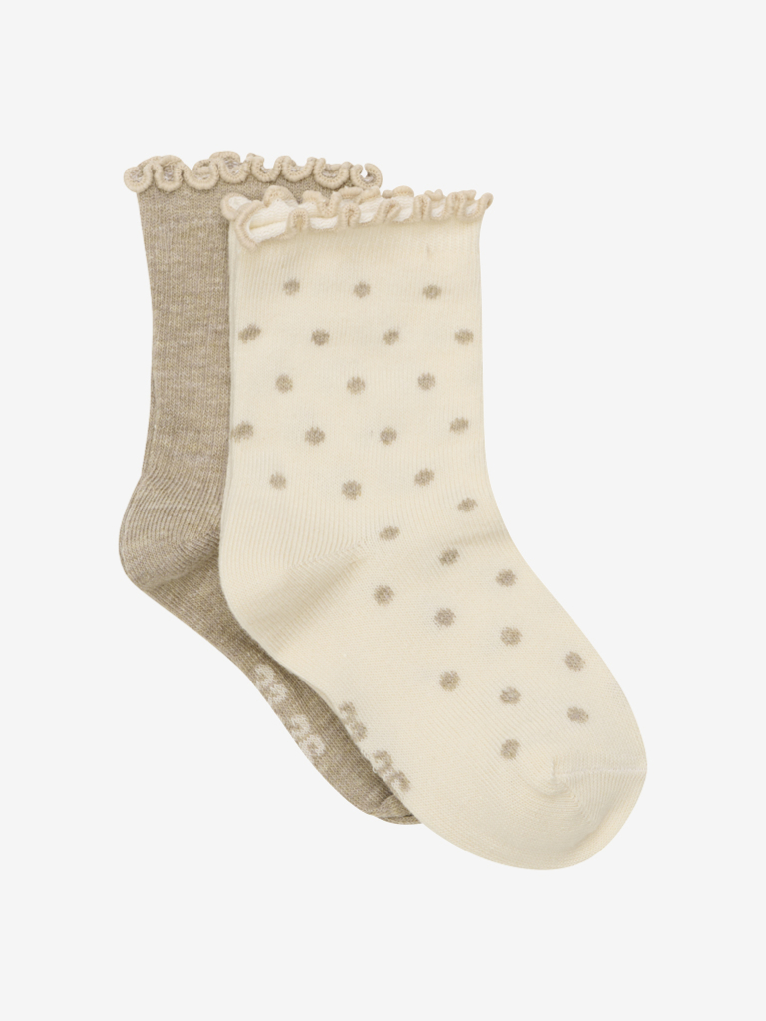 Minymo Strømper 2-pak Simply Taupe