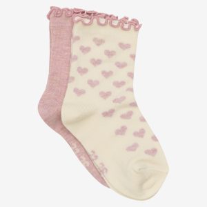 Minymo Strømper 2-pak Light Rose