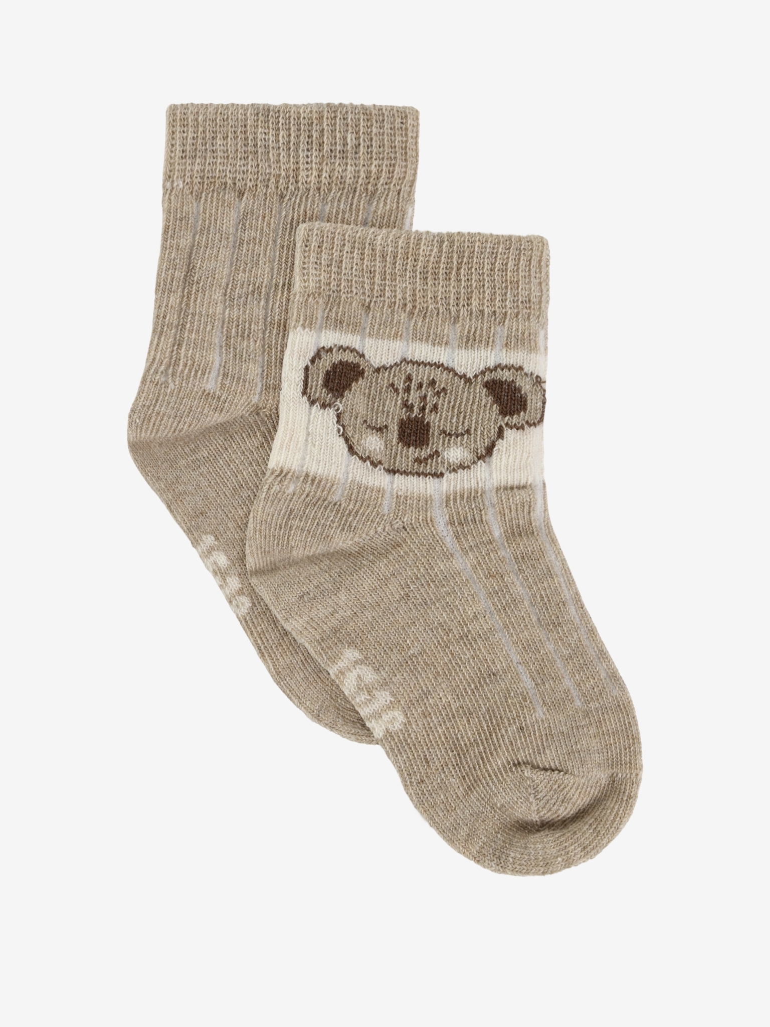 Minymo Sokker Baby 2-pak Silver Mink