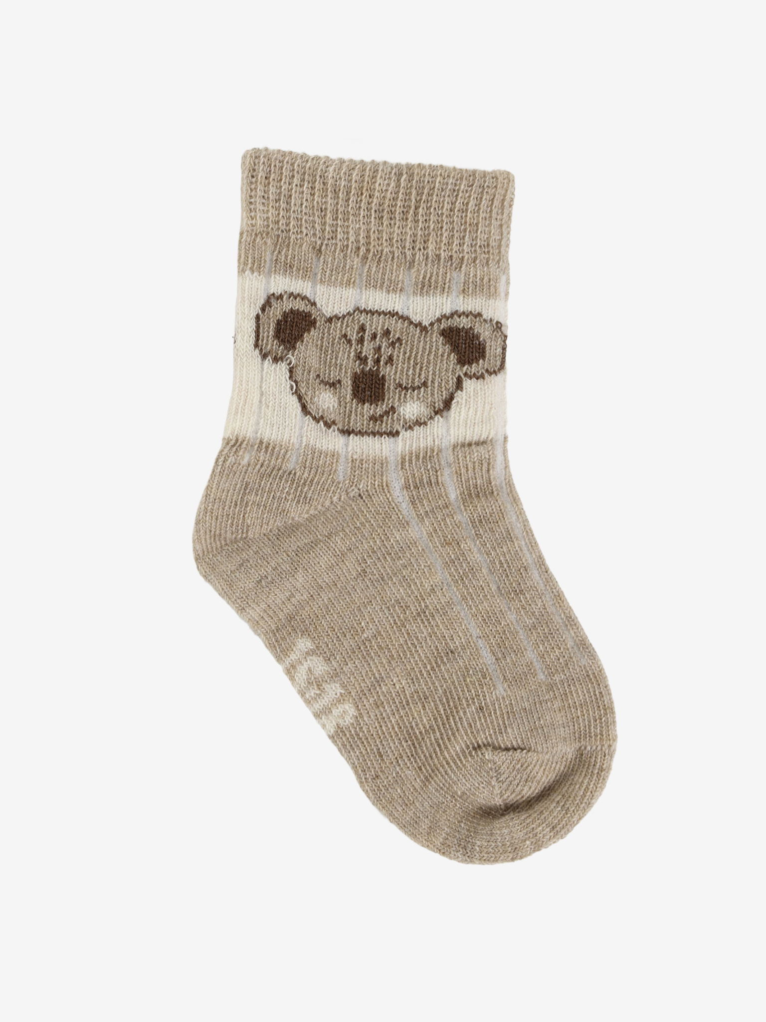 Minymo Sokker Baby 2-pak Silver Mink - Billede 3
