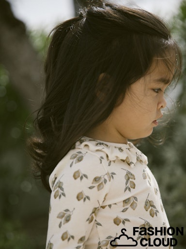 Lil' Atelier Bluse Mini LS Gavo Eug Slim Turtledove - Billede 4