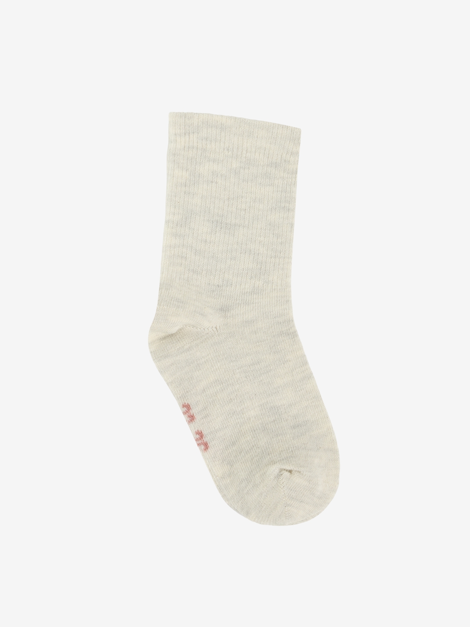 Minymo Sokker 2-pak Perfect Basic Silver Birch Melange - Billede 3