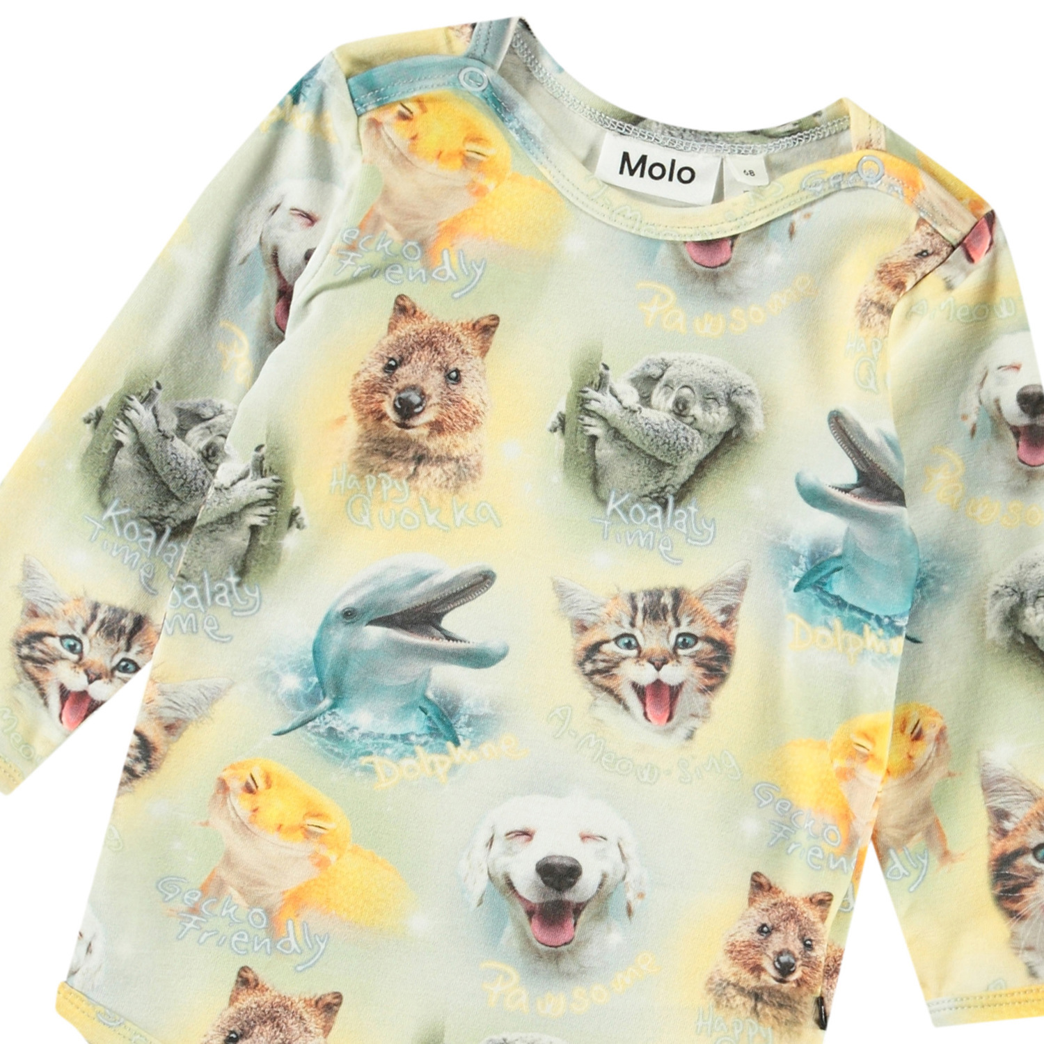 Molo Body LS Foss Smiling Cubs - Billede 3