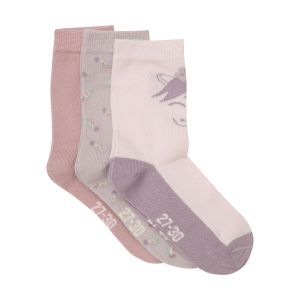Minymo Strømper 3-pak Burnished Lilac