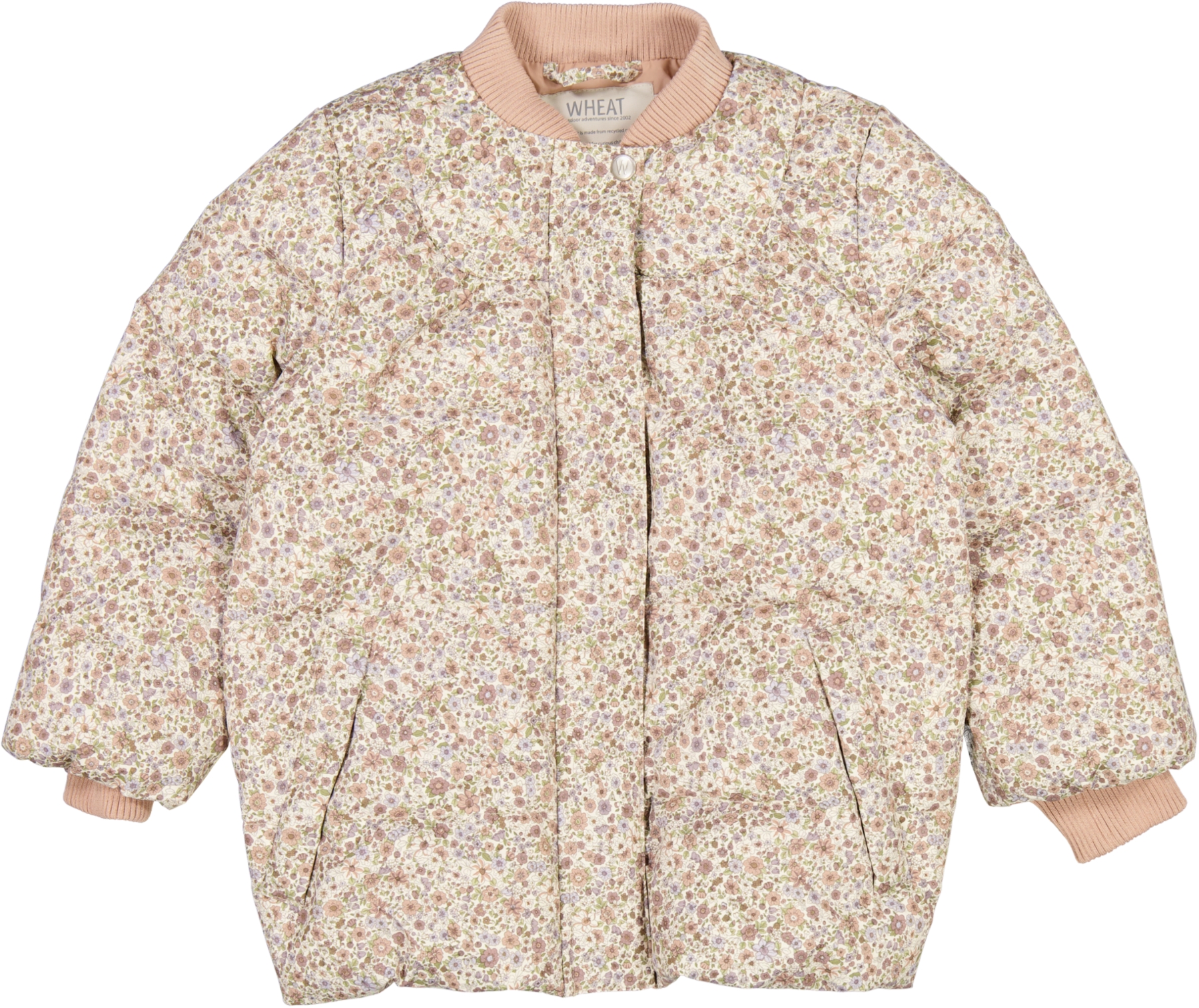 Wheat Sommer Dunjakke Puffer Summer Flowers