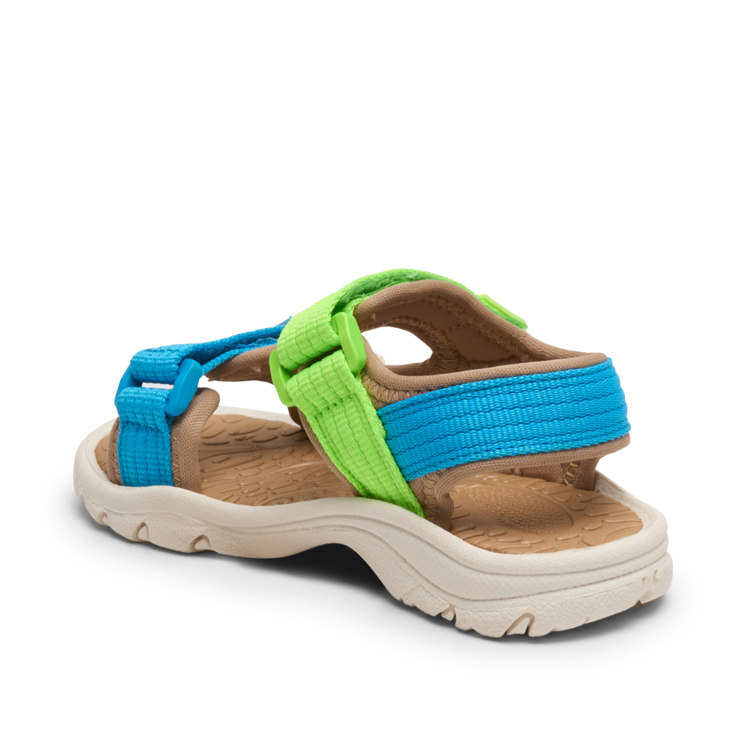 Bisgaard Sandal Nico Bright Blue/Green - Billede 2