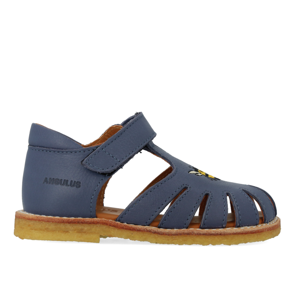 Angulus Sandal Begynder med Bi Broderi Indigo - Billede 5