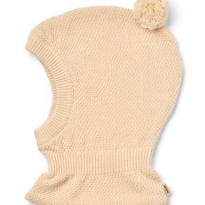 Wheat Strik Hue Balaclava Pomi Offwhite Melange