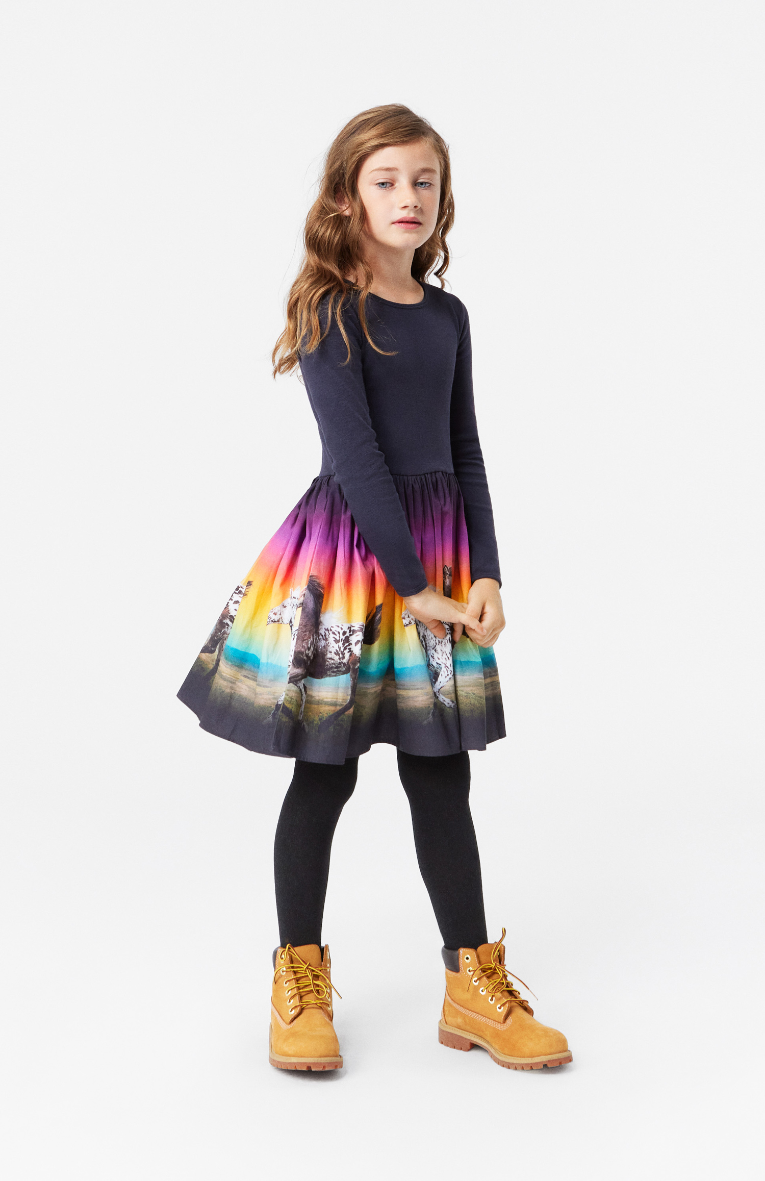 Molo Strømpebukser Glitter Tights Black - Billede 5