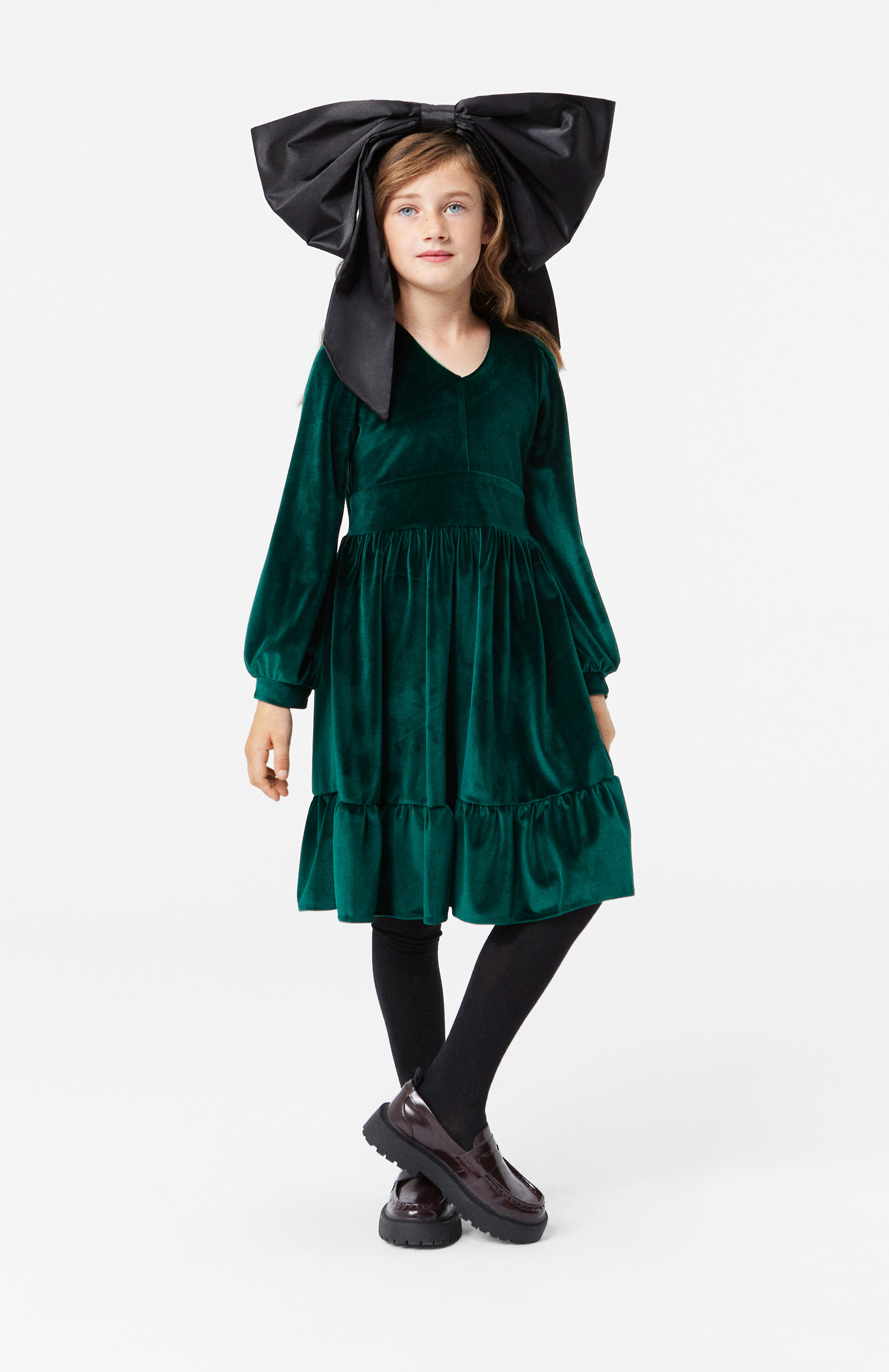 Molo Strømpebukser Glitter Tights Black - Billede 7