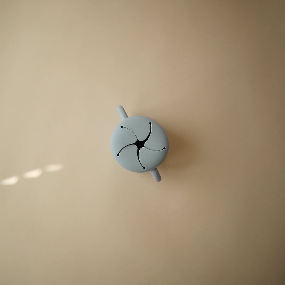 Mushie Snack Cup Powder Blue - Billede 2