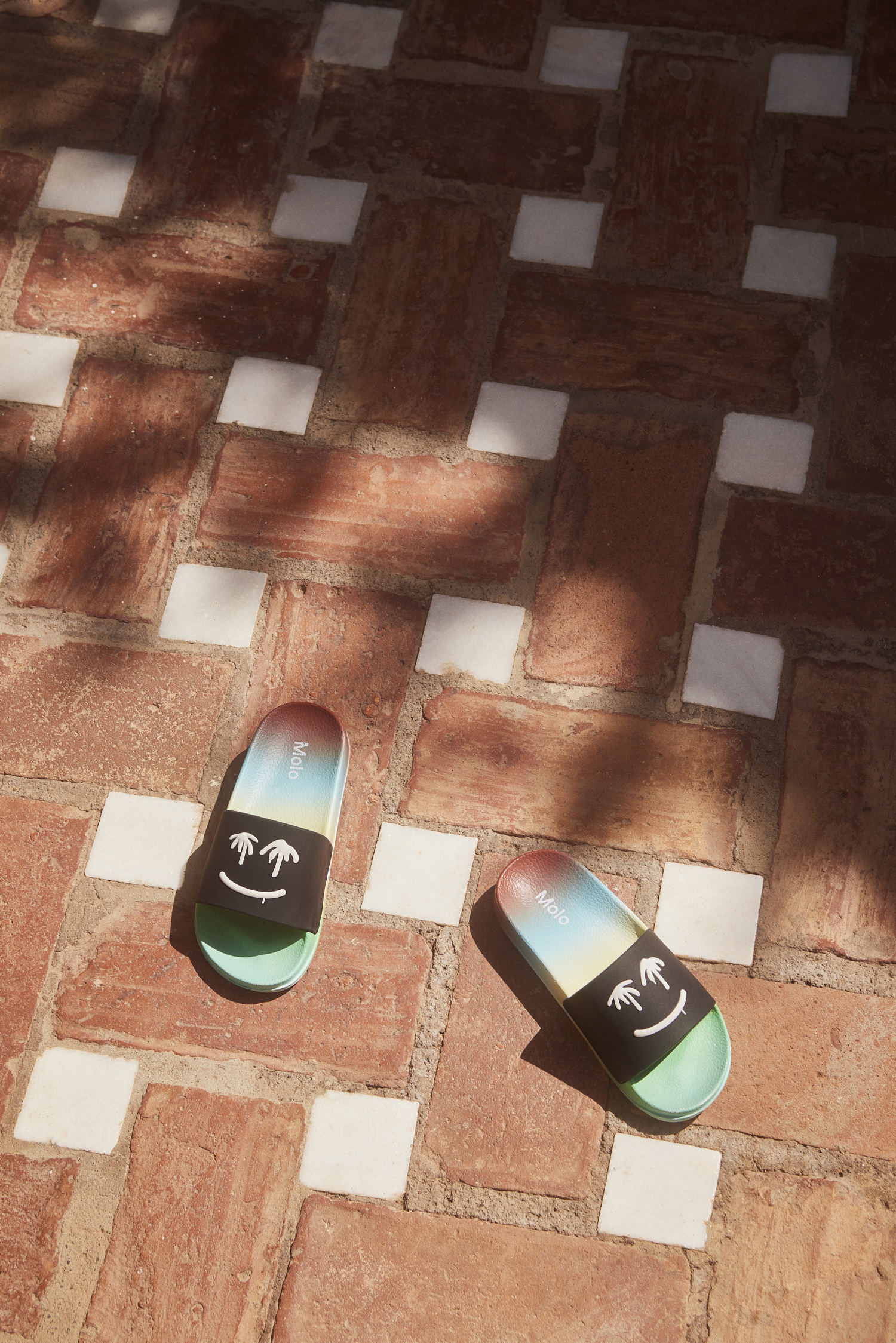 Molo Badetøfler Zhappy Palm Spray Face - Billede 2