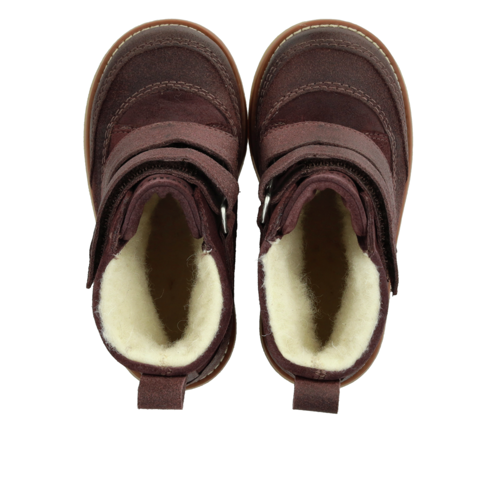 Angulus Vinterstøvle TEX med Uldfoer Aubergine - Billede 3